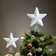 thumbnail image 5 of Star Tree Top Decoration, Christmas Tree Ornament, Holiday Party Home Decor, Ideal Christmas Gift, Festive Season Decor, Elegant Home Accents, Foldable Design, Metal Frame, Wooden Base, 2-Tier, 5 of 8