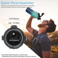 thumbnail image 4 of Eiposau Tapa Abatible Automática Para Hydro Flask De Boca Ancha, Gran Tapa Con Boquilla Para Matraz De Hierro Takeya Moderno Y Simple Y Otras Marcas, Tapa De Repuesto Con Cierre De Botón, Color Negro,, 4 of 7
