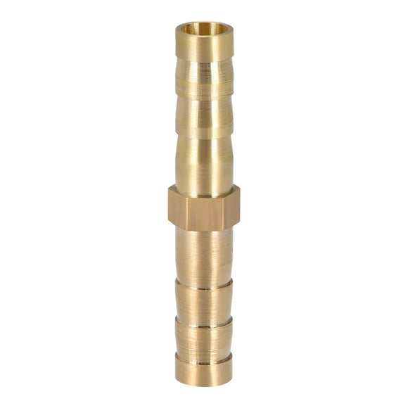 15/64" Brass Barb Hose Fitting Straight Connector Joiner Air Water Fuel Boat