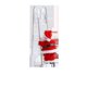 thumbnail image 3 of Escalera de escalada eléctrica de Papá Noel decoración navideña figura de Papá Noel adorno de muñeca (1 juego-rojo + blanco), 3 of 5