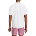 thumbnail image 2 of Lands' End Men's Tall Short Sleeve Seersucker Shirt, 2 of 4