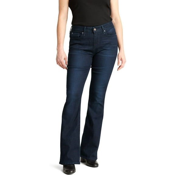 Levi Strauss Signature Women's and Women's Plus Mid Rise Bootcut Jeans, Sizes 2-28