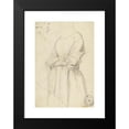 thumbnail image 2 of Jean-Achille Benouville 11x14 Black Modern Framed Museum Art Print Titled - Woman Torso (19th Century), 2 of 5