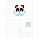 thumbnail image 1 of La pobre cara de panda. Juego de postales Cumpleaños Tarjeta de agradecimiento Lado de envío 20 piezas, 1 of 3