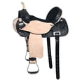 thumbnail image 4 of 15 Western Horse Saddle American Leather Flex Trail Barrel Tack Hilason, 4 of 8