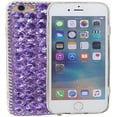thumbnail image 2 of Case for iPhone 16 Plus,iPhone 16 Plus Case,3D Handmade Sparkle Stunning Stones Crystal Diamond Bling Glitter Girls Women Shockproof Phone Case for iPhone 16 Plus,6.7 inch 2024 (Purple), 2 of 6