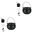 thumbnail image 2 of yingyy Halloween Witch Cauldrons Fog Maker Spooky Mist Effect Festive Decorations Safe To Wide Application black UK  Plug 2Set, 2 of 6