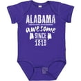 thumbnail image 3 of Inktastic Alabama Awesome Since 1819 Boys or Girls Baby Bodysuit, 3 of 5