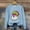 Light Blue, variant on Tetras Womens Tops Dressy Casual Fall,Women's Fashion Casual Long Sleeve Round Neck Printed Ladies Sweatshirt,tops Blouse