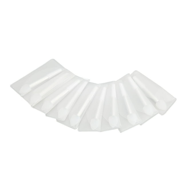 Pincel de maquillaje de silicona NikouMX 10 piezas Mini aplicadores de sombra de ojos