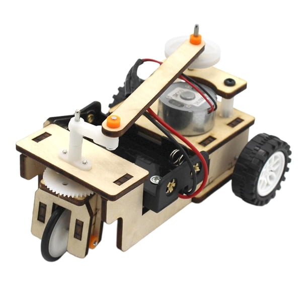 de madera Modelo Kit de bricolaje Tecnología Pequeña producción Juguetes educativos Modelo Proyecto de construcción para niñas Niños
