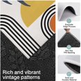 thumbnail image 3 of Orange Boho Geometric and Plant Pattern Kitchen Rugs Sets Of 3,Kitchen Runner Rugs Non Skid Washable,Decorative Kitchen Floor Mats for Kitchen,Sink,Laundry,17"x30"+ 17"x47" + 17"x59", 3 of 6