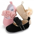 thumbnail image 2 of Xinhuaya Cotton Farbic Baby Shoes Newborn Girl Princess Dress Mary Jane Lovely Soft Sole Shoes, 2 of 6