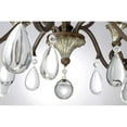 thumbnail image 6 of Savoy House St. Laurence 5 Light Chandelier in New Tortoise Shell with Silver, 6 of 7