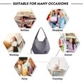 thumbnail image 7 of Purses and Handbags for Women Fashion Canvas Hobo Bag Tote Bag Shoulder Bags Top Handle Satchel, 7 of 7