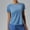 Light Blue, variant on FAHXNVB Women's Short Sleeve T-Shirt Moisture Wicking Gym Workout Athletic Running Tees Tops Summer Casual Crew Neck Quick Dry Shirts