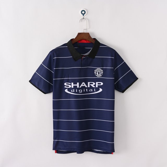 Maillot de Football Classique Manchester United Away. 1999-00