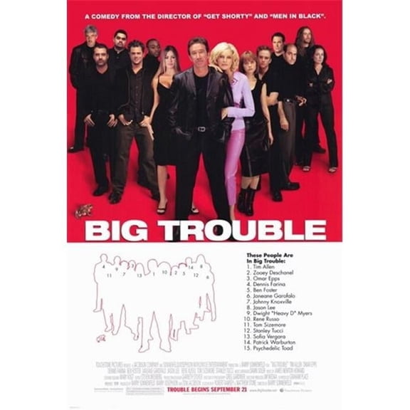 Posterazzi MOV249198 Big Trouble Movie Poster - 11 x 17 in.