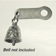 thumbnail image 2 of Guardian Bell Motorcycle Biker Luck Gremlin Riding Bell Hanger (Original Version), Standard, Silver, 2 of 5