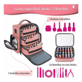 thumbnail image 2 of Maletin De Maquillaje Con 3 Bolsas Neceser Malubero Rosa, 2 of 5