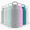 thumbnail image 1 of Botella de agua Ello Cooper Twist 1.2L de acero inoxidable gris, 1 of 6
