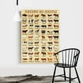 thumbnail image 4 of HFDF Cattle Canvas Farmhouse Wall Art - Highland Cow, Texas Longhorn, Texas Longhorn Cow 16x20inch Framed, 4 of 6