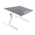 thumbnail image 1 of Portable Laptop Bed Table with Foldable Legs Aluminum Alloy, Rotating Desktop, Large Space, Minimalist Design for Writing Working Reading Eating, 1 of 8