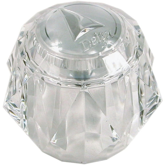 Danco 31229 Handle for Delta Faucets, White/Clear