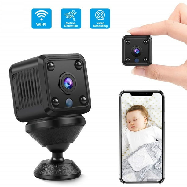 XGODY 1080P Mini Camera 360° Wireless Surveillance Camera with Battery