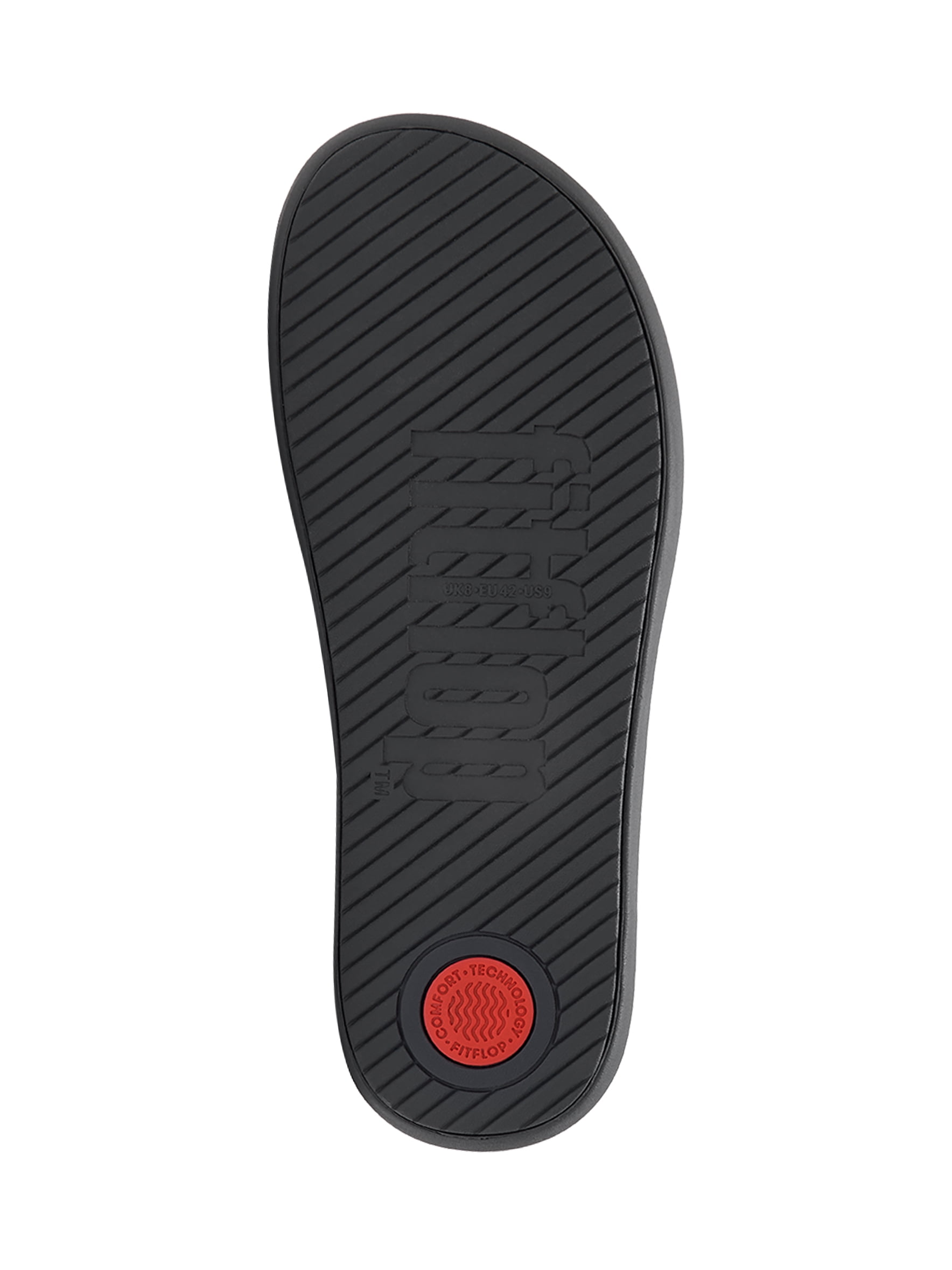 Fitflop Men's Iqushion Two-Stripe Webbing Flip-Flops