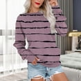 thumbnail image 2 of WZXFASHION Chandail en Molleton à Col Rond pour Femmes, Manches Longues, Mode Automne et Hiver, 50 % de Réduction, 2 of 5