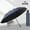 Navy, variant on Super Large 130CM Business Folding Men Umbrella, Windproof Strong, Waterproof Sunproof Sunshade Uv Big Umbrellas