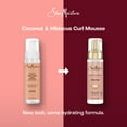 thumbnail image 4 of SheaMoisture Curl Mousse Coconut and Hibiscus, 7.5 oz, 4 of 12