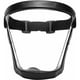 thumbnail image 5 of Mascarilla facial completa de 1 pieza con marco, antivaho, antipolvo, mascarilla facial completa ultratransparente, higiénica antigotas, gafas - negro, 5 of 5