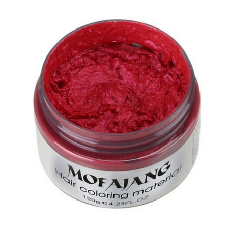 Natural Hair Color Wax Dye One-time Molding Paste Products Hair Dye Wax Harajuku Style Styling