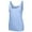 Blue, variant on lmcalzta Camisole Tops for Women V Neck Loose Fitting Cotton Spaghetti Strap Tank Summer Casual Tees