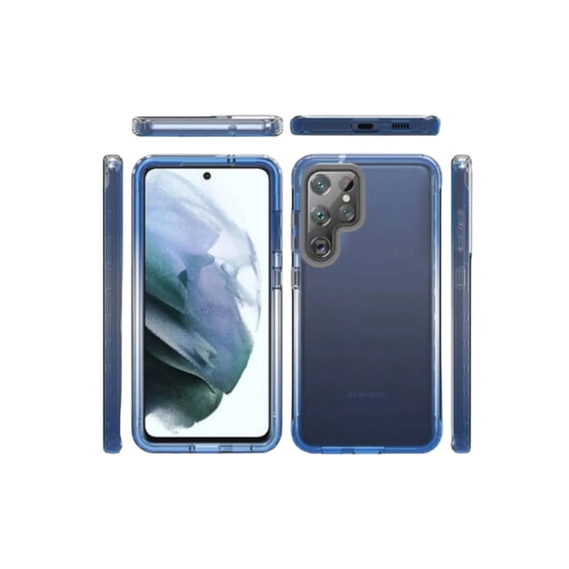Funda 360 Degradada Uso Rudo Para Samsung S23 Ultra Azul