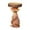 ST9_Brown, variant on Clearance! Barhoo Bird Bath Ornaments, Resin Birdbath Polyresin Antique Garden Bird Bath for Home Garden Yard