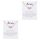 thumbnail image 4 of Sonducket Doce signos del zodiaco constelaciones tema símbolo único collar del zodiaco colgante para amantes Festival regalos oro rosa Aries Aries 2piezas Sonducket CBP201048, 4 of 6