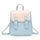 thumbnail image 1 of Sywqhk Mini Bolsos De Hombro De Cuero Pu Para Mujer, Mochila Con Solapa, Bolsos Escolares Para Mujer (Azul) Sywqhk Para estrenar, 1 of 7