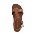 thumbnail image 3 of Sandalia Mujer Cómoda Piel color tan Castalia  102-123, 3 of 3
