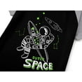 thumbnail image 3 of Beezizac Pajamas For Boys Space Black Gray Short Sleeves & Pants 2-Piece PJs Set Kid Comfy Sleepwear Size 8, 3 of 7