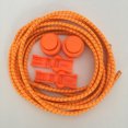 thumbnail image 2 of Himition 1 Pair Sports Shoe Laces Elastic and Reflective Lazy Shoelaces for Running Hiking Climbing Jogging (Orange), 2 of 5