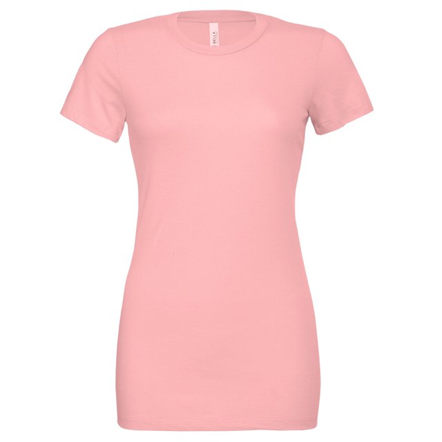 Bella + Canvas Womens Jersey Short-Sleeved T-Shirt