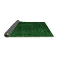 thumbnail image 2 of Ahgly Company Indoor Round Abstract Green Modern Area Rugs, 5' Round, 2 of 4