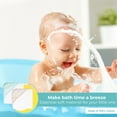 thumbnail image 5 of Spasilk Hooded Towel Set for Babies, Soft Terry Towel Set, Muslin Printed Hood, Pack of 2, Pink Corals, 5 of 7