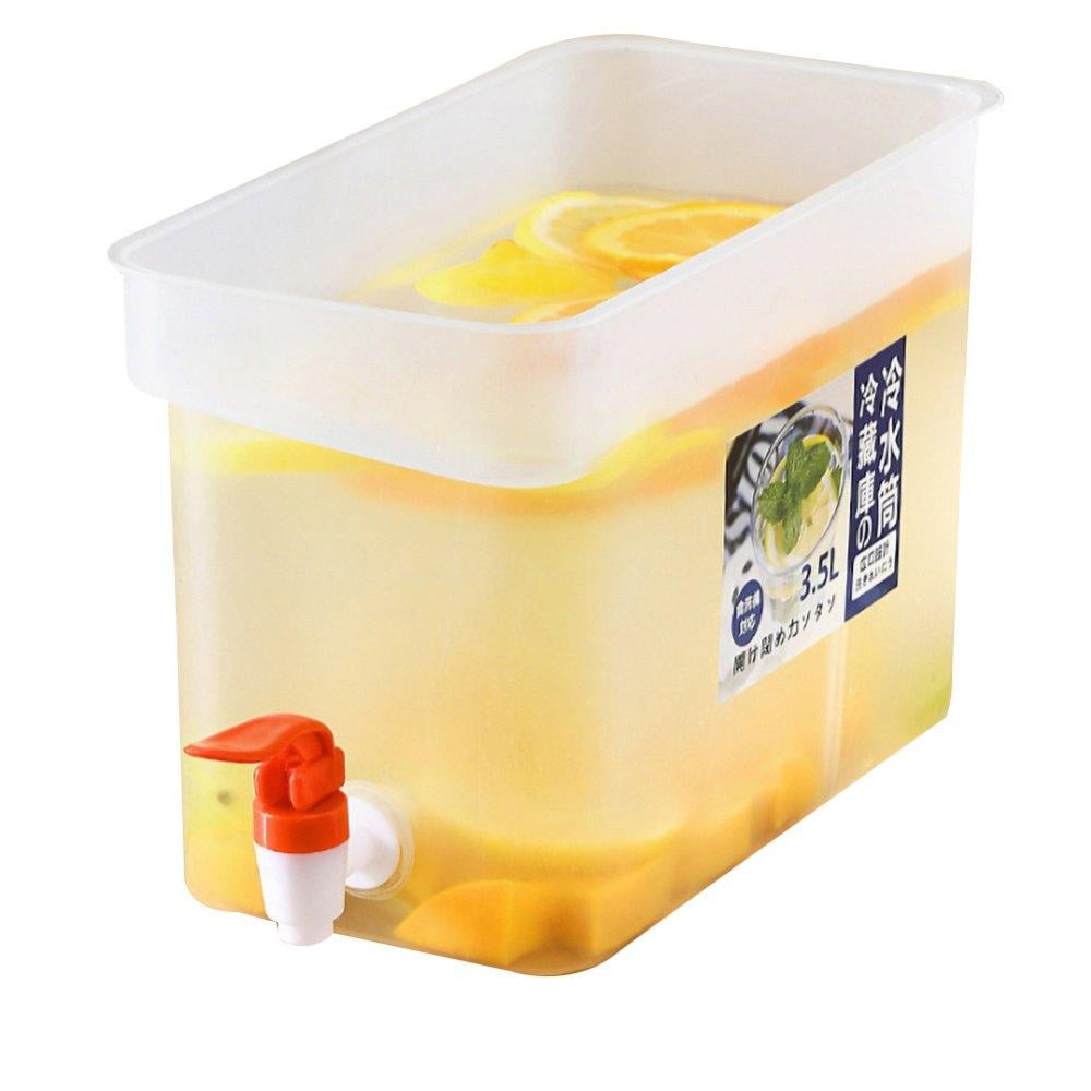 Beverage Dispenser with Spigot Wide Mouth Easy Filling Drink Dispenser