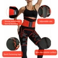 thumbnail image 4 of Recortador de muslos 3 en 1 para mujer, faja de cintura alta, glúteos adelgazantes para piernas, 4 of 7