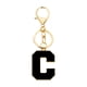 thumbnail image 1 of Llaveros de letra inicial Uxcell, llavero de metal personalizado A-Z, regalo para mujeres y hombres, llaveros para bolsos y llaves de coche (C), 1 of 7
