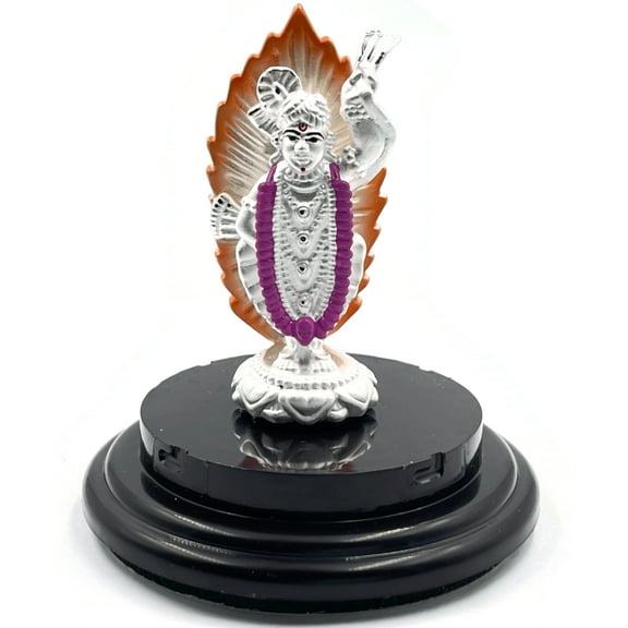 999 Pure Silver Srinath JI Idol /Statue / MURTHI (Figurine #02)